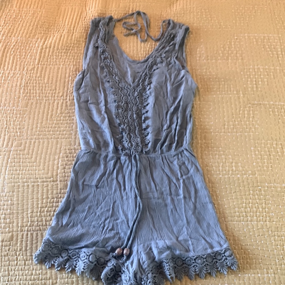Sage Green Romper